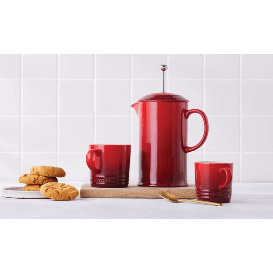 additioanl image for  Le Creuset Coffee Pot & Press Cerise 1 L 
